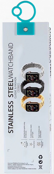 Ремешок COTEetCI W26 (WH5240-TS) для Apple Watch Series SE/6/2/3/4 42/44mm (Silver) купить в интернет-магазине icover