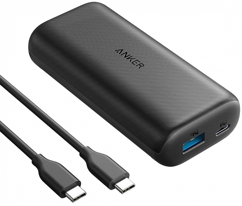 Внешний аккумулятор Anker PowerCore 10000mAh USB-C A1235011 (Black) купить в интернет-магазине icover