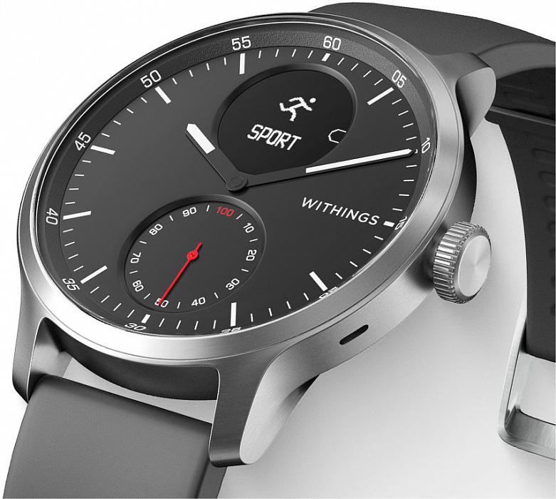 Умные часы Withings ScanWatch 38mm (Black) купить в интернет-магазине icover