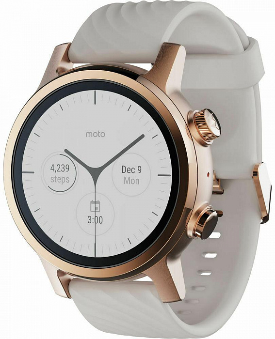 Умные часы Mototola Moto 360 3rd Gen (Rose Gold) купить в интернет-магазине icover