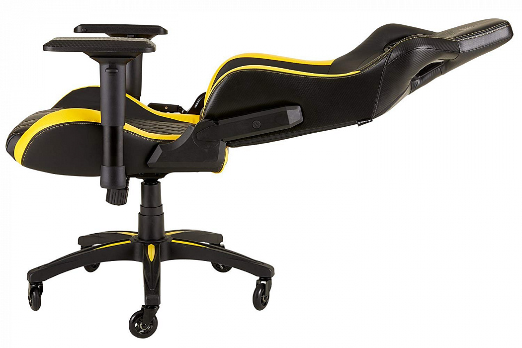 Игровое кресло Corsair T1 Race 2018 CF-9010015-WW (Black/Yellow) купить в интернет-магазине icover
