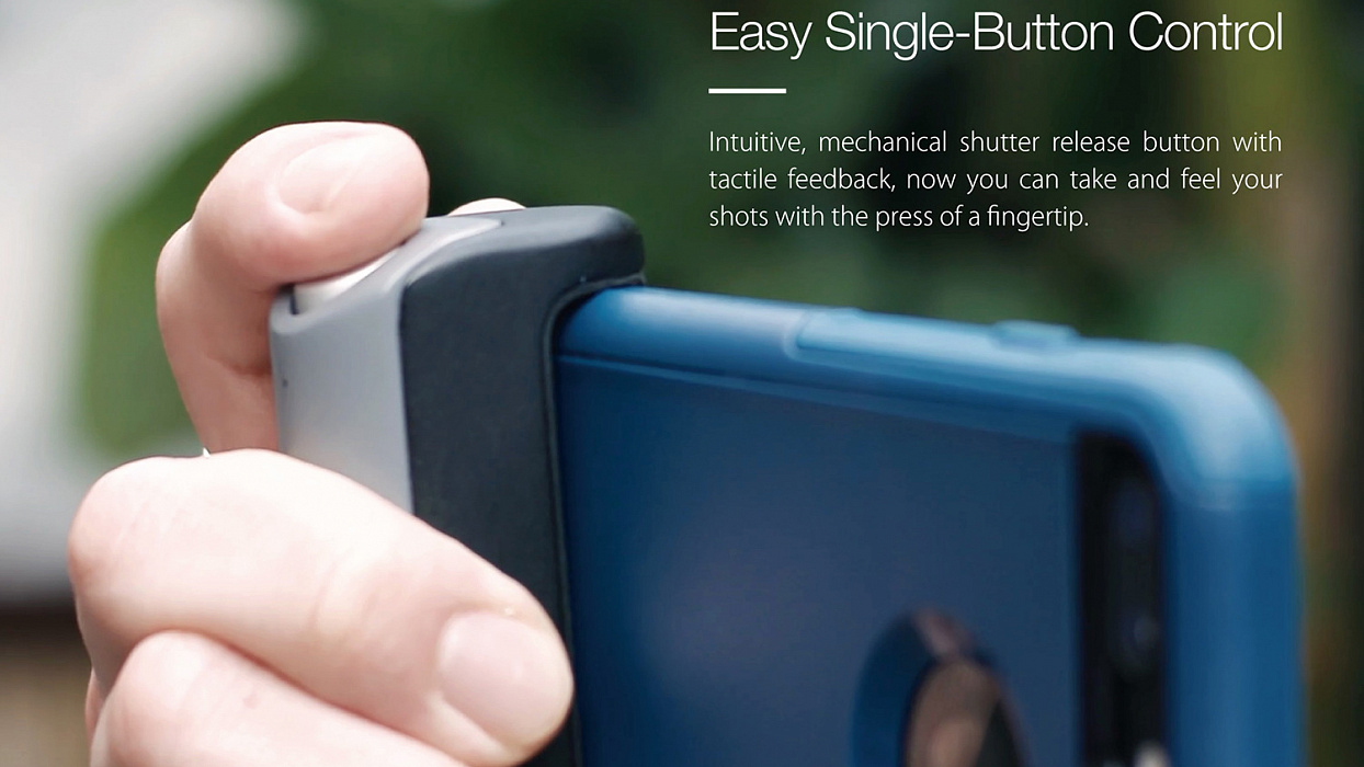 Монопод Just Mobile ShutterGrip GP-100 (Blue) купить в интернет-магазине icover