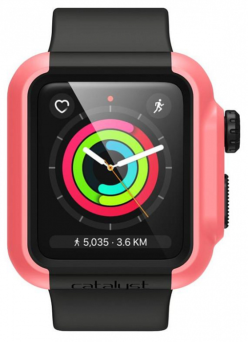 Чехол Catalyst Impact Protection (CAT42DROP3COR) для Apple Watch/Series 2/3 42mm (Coral) купить в интернет-магазине icover