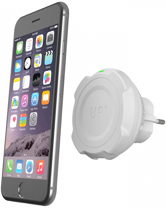 Беспроводное зарядное устройство Exelium Magnetic & Wireless Plug Station для смартфона (White) купить в интернет-магазине icover