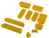 Заглушки портов i-Blason Anti Dust Cup 12psc для MacBook Pro Retina/Macbook Air (Orange) купить в интернет-магазине icover