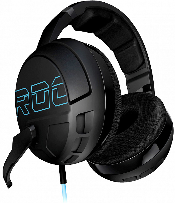 Roccat Kave XTD Stereo (ROC-14-610) - игровая гарнитура (Black/Blue) купить в интернет-магазине icover