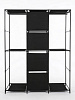 Вешалка напольная для одежды узкая с ящиками Ridberg 3.0 (Black) купить в интернет-магазине icover
