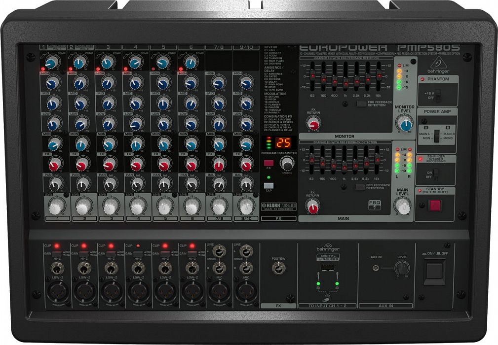 Микшер Behringer PMP580S (A050804) купить в интернет-магазине icover