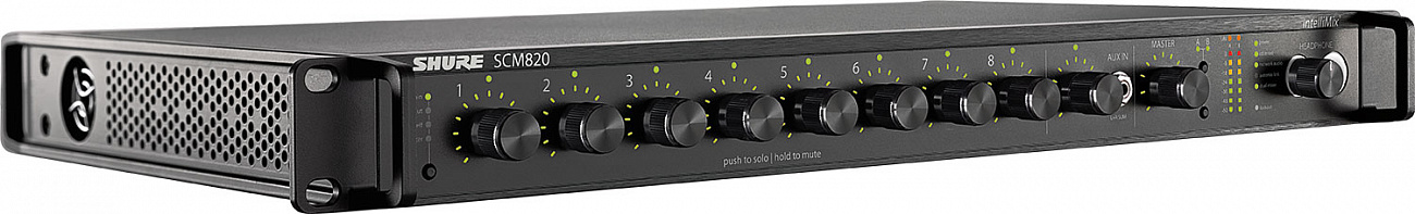 Микрофонный микшер Shure SCM820E A044743 (Black) купить в интернет-магазине icover