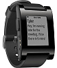 Pebble Smartwatch - умные часы для iPhone/iPod/iPad (Jet Black) купить в интернет-магазине icover