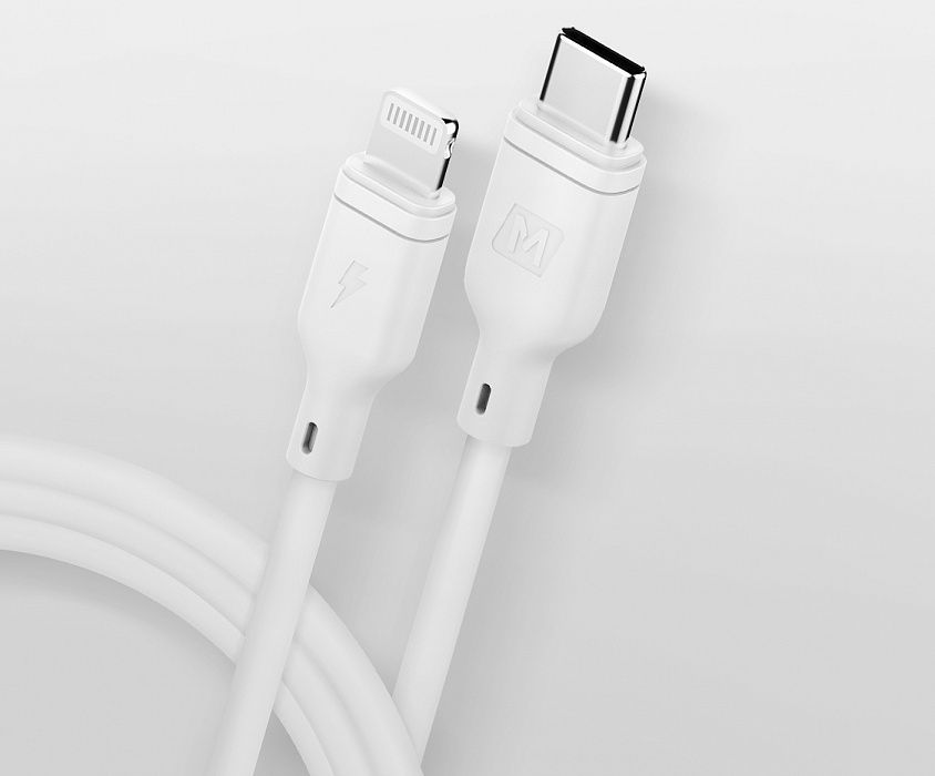 Кабель для iPod, iPhone, iPad Momax Zero DL36 USB-C/Lightning 1.2m (White) купить в интернет-магазине icover