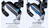 Автомобильный держатель Baseus Mini Electric (SUHW01-01) для смартфона (Black) купить в интернет-магазине icover