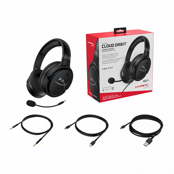 Игровая гарнитура HyperX Cloud Orbit HX-HSCO-GM/WW (Black) купить в интернет-магазине icover