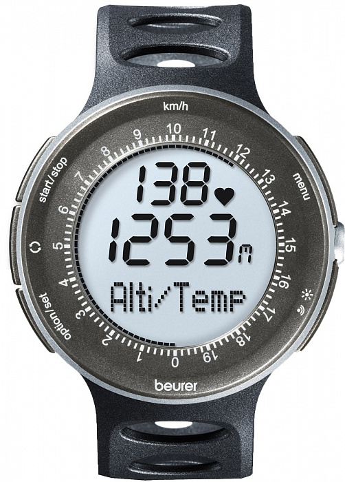Beurer PM90 - часы-пульсометр (Black) купить в интернет-магазине icover