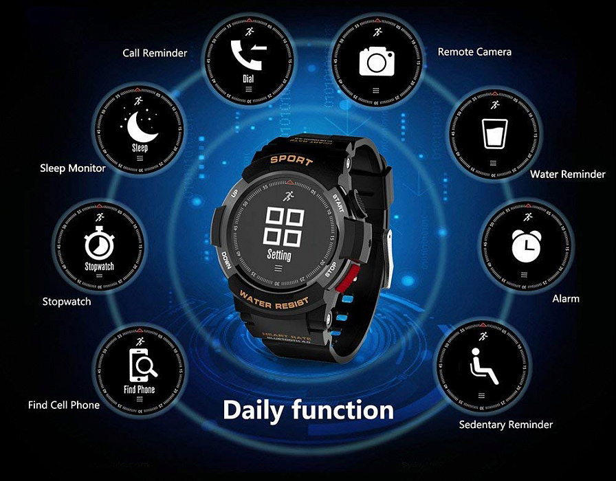 Умные часы NO.1 F6 (Silver) купить в интернет-магазине icover