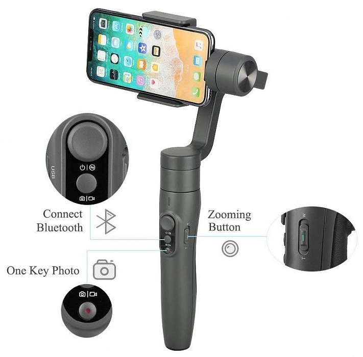 Стедикам Feiyu-Tech Vimble 2 для смартфонов (Black) купить в интернет-магазине icover