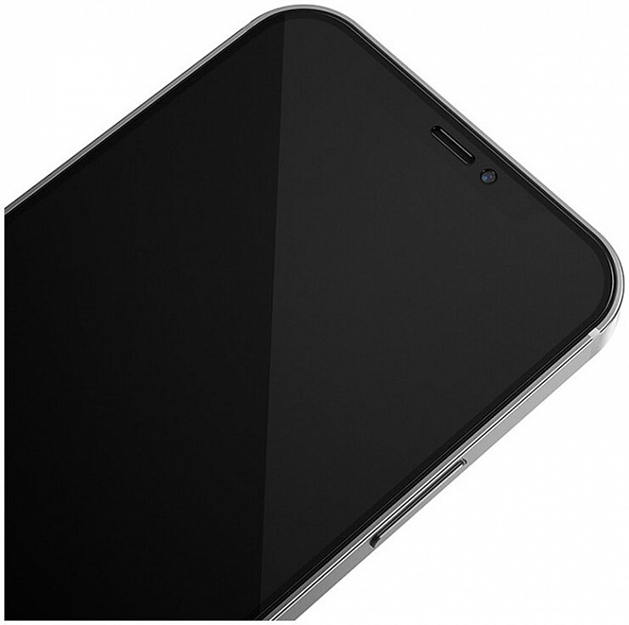 Защитное стекло Blueo 2.5D Silk Full Cover Anti-Peep (NPB14-5.4) для iPhone 12 mini (Black) купить в интернет-магазине icover