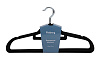 Вешалка-плечики для одежды Ridberg Velvet 50 шт. (Black) купить в интернет-магазине icover