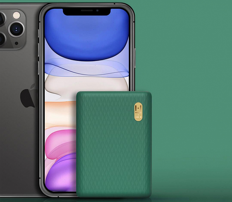 Внешний аккумулятор Xiaomi ZMI QB817 10000 mAh (Green) купить в интернет-магазине icover