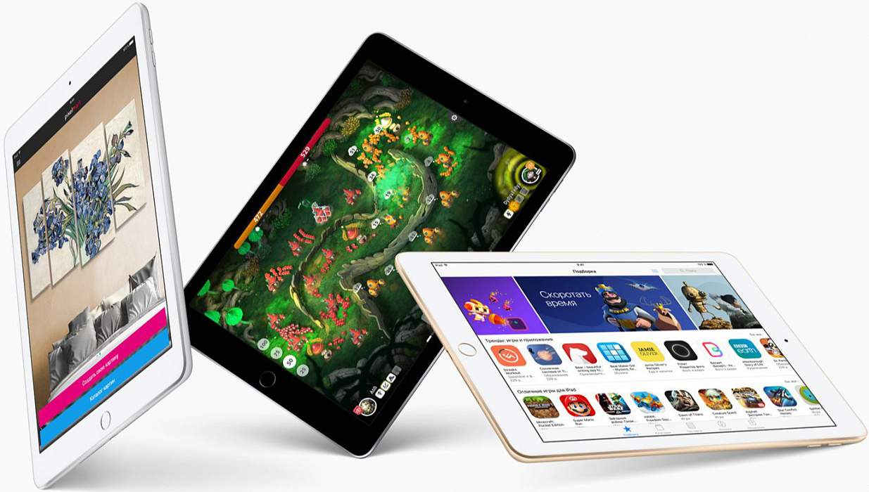 Планшет Apple iPad 32 Gb Wi-Fi MP2F2RU/A (Space Grey) купить в интернет-магазине icover