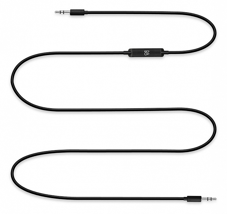 Bang & Olufsen Audio Cable 1-Button - кабель для BeoPlay H2 (Black) купить в интернет-магазине icover