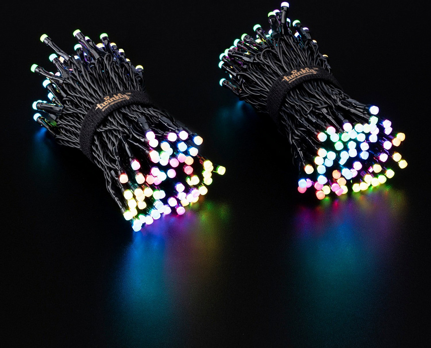 Smart-гирлянда Twinkly Strings RGB 250 (TWS250STP-BEU) купить в интернет-магазине icover