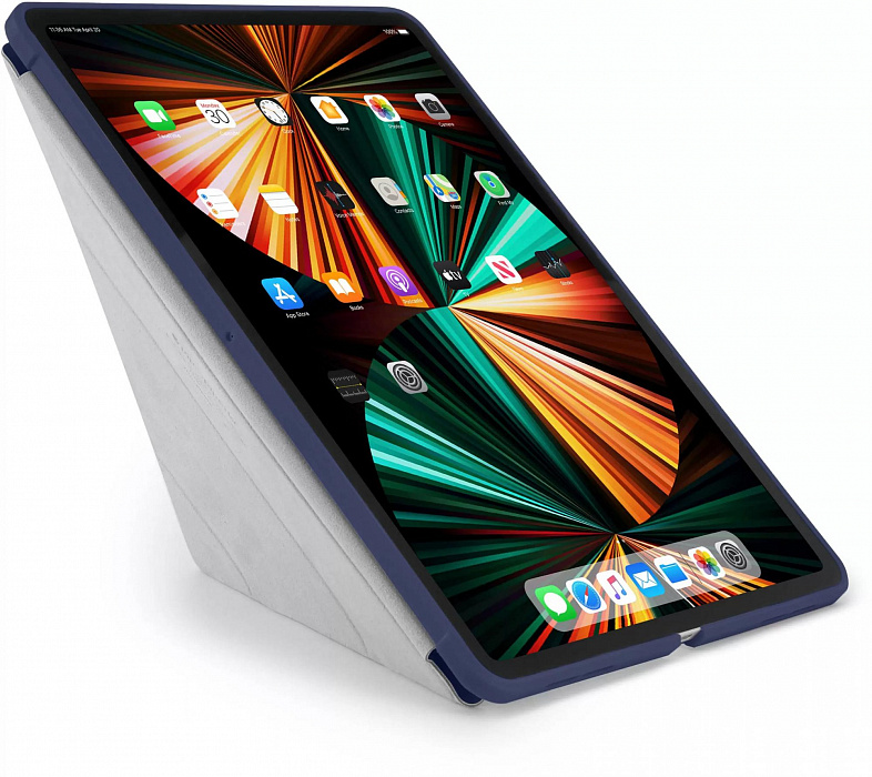 Чехол Pipetto Origami (PI39-113-R) для iPad Pro 12.9" 2018-2021 (Dark Blue) купить в интернет-магазине icover