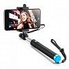 Anker Selfie Stick (A71600J1) - монопод селфи палка (Black/Blue) купить в интернет-магазине icover