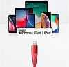 Кабель для iPod, iPhone, iPad Anker PowerLine+ II (A8652091) Lightning/USB-C 0.9m (Red) купить в интернет-магазине icover