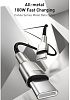 Кабель Baseus Cafule (CATJK-C01) USB Type C 100W 1m (Black) купить в интернет-магазине icover