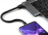 Кабель Satechi Flexible (ST-FCC10B) USB-A to USB-C 25 см (Black) купить в интернет-магазине icover