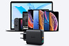 Сетевое зарядное устройство Aukey Dual-Port 30W PD Wall Charger with Dynamic Detect (Black) купить в интернет-магазине icover