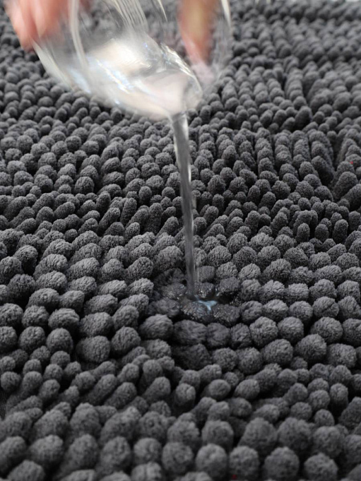 Коврик для ванной Ridberg 90*60 шенилл (Graphite) купить в интернет-магазине icover