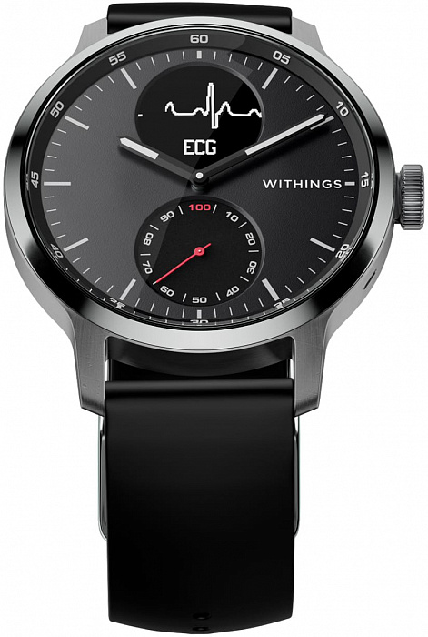 Умные часы Withings ScanWatch 38mm (Black) купить в интернет-магазине icover