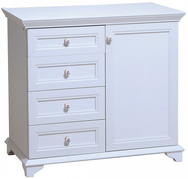 Dogtas Secret Garden SG-1201 - бельевой комод (White) купить в интернет-магазине icover