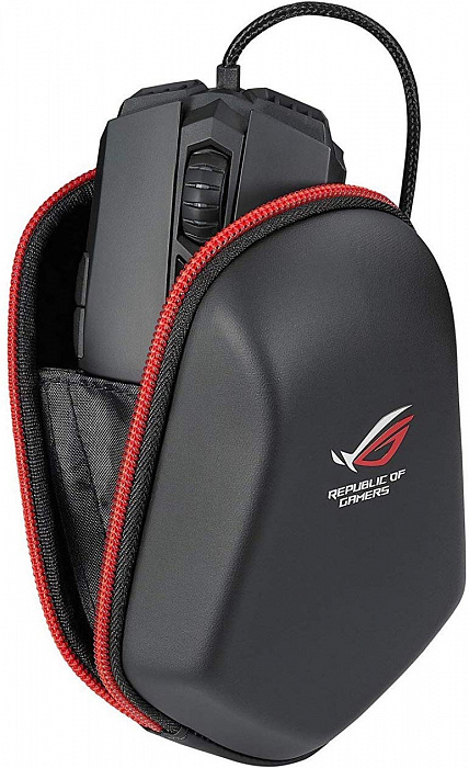 Чехол Asus ROG Ranger Compact Case (90XB0310-BBA000) для мыши (Black/Red) купить в интернет-магазине icover