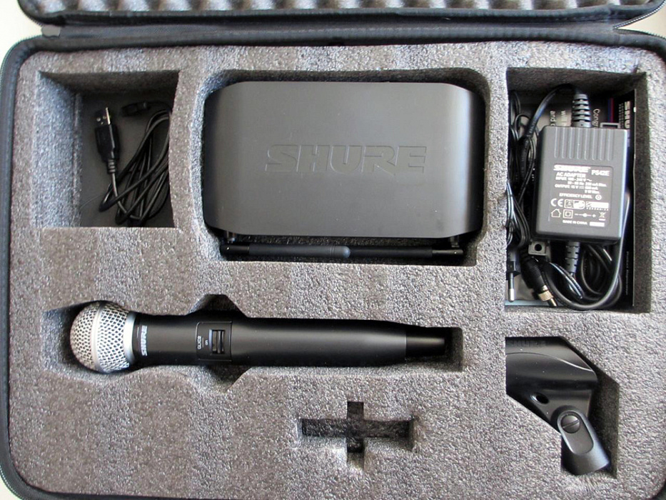 Вокальная радиосистема Shure GLXD24E/SM58 Z2 с ручным передатчиком (Black) купить в интернет-магазине icover
