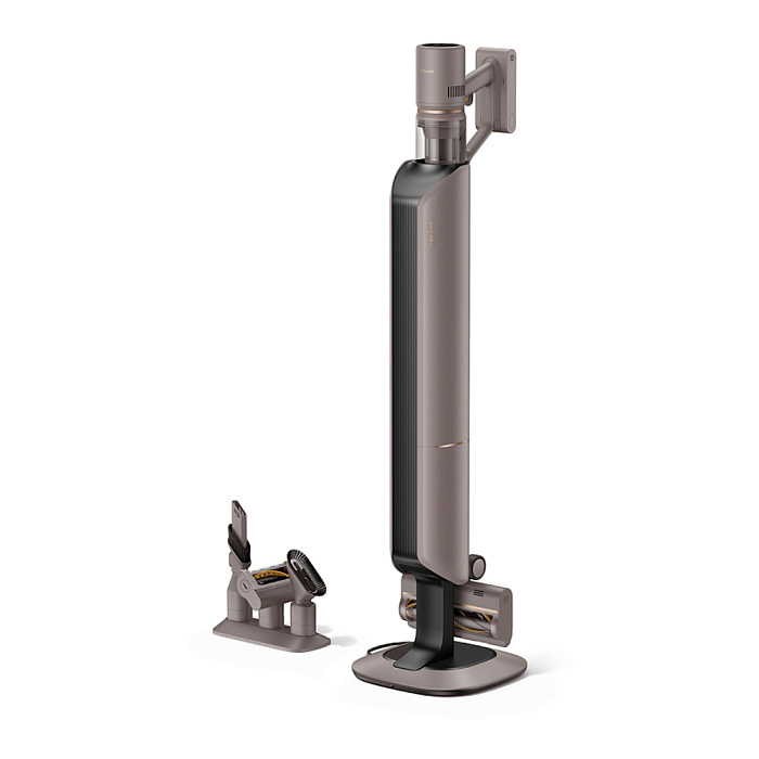 Пылесос вертикальный беспроводной Dreame Cordless Stick Vacuum Vortech Z10 Station (Grey) купить в интернет-магазине icover
