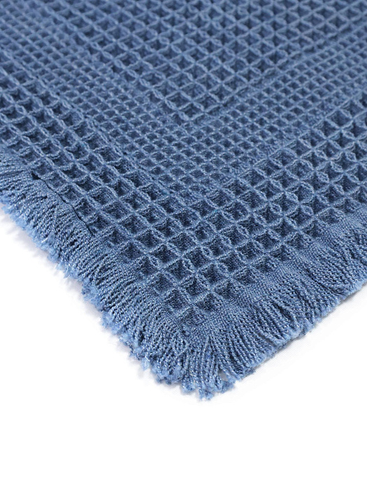 Коврик вафельный для ванной Ridberg 90x60 см (Blue rectangle) купить в интернет-магазине icover