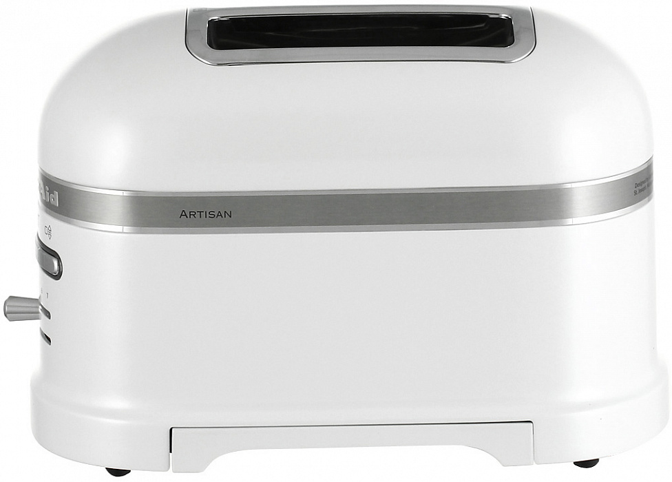 Тостер на 2 хлебца KitchenAid Artisan 2-Slice Automatic Toaster 5KMT2204EFP (Frosted Pearl) купить в интернет-магазине icover