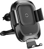 Автомобильный сенсорный держатель Baseus Smart Vehicle Bracket Wireless Charger (WXZN-01) для смартфона (Black) купить в интернет-магазине icover