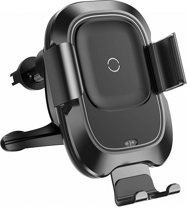 Автомобильный сенсорный держатель Baseus Smart Vehicle Bracket Wireless Charger (WXZN-01) для смартфона (Black) купить в интернет-магазине icover