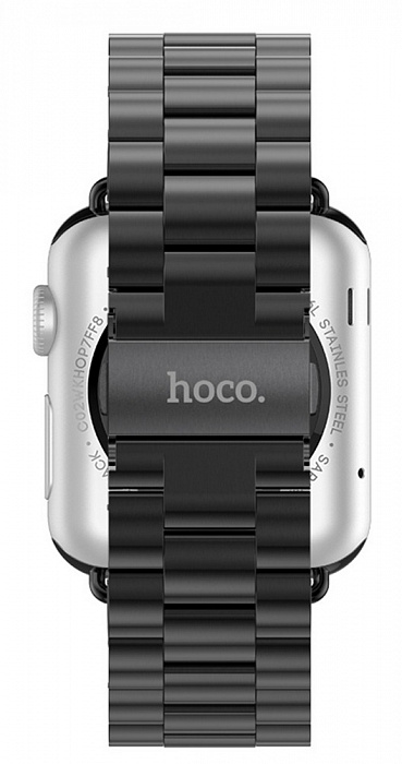 HOCO Metal Watchband 3 Pointers - стальной ремешок для Apple Watch 42mm (Grey) купить в интернет-магазине icover