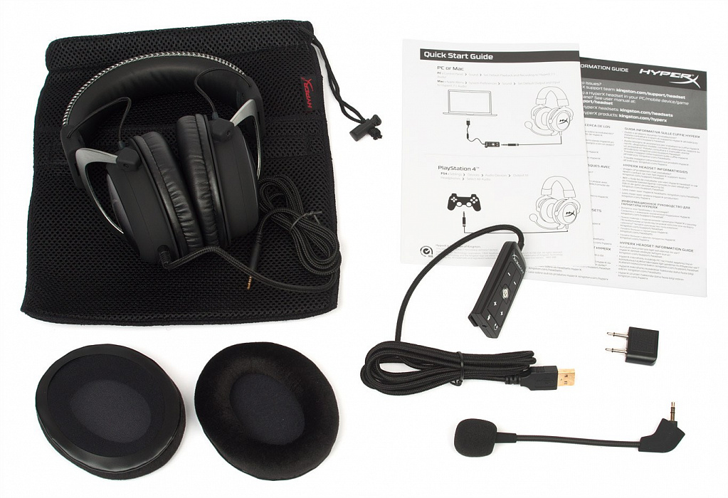 HyperX Cloud II (KHX-HSCP-GM) - полноразмерные наушники (Gun Metal) купить в интернет-магазине icover