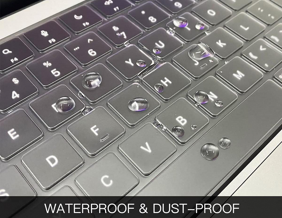 Накладка на клавиатуру iBlas Keyboard Protector для MacBook Pro 14'' 2021 (US) (Clear) купить в интернет-магазине icover