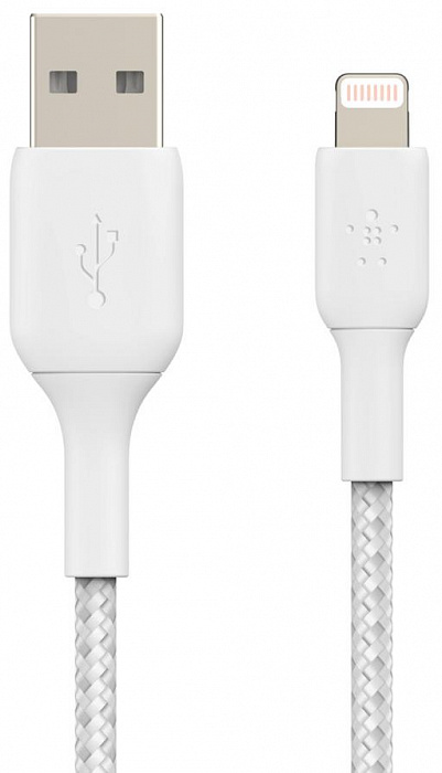 Кабель Belkin Boost Charge (CAA002bt3MWH) USB-A/Lightning 3m (White) купить в интернет-магазине icover