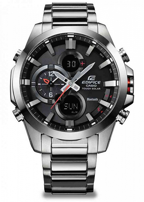 Casio Edifice ECB-500D-1A/ECB-500D-1AER - наручные часы (Silver) купить в интернет-магазине icover