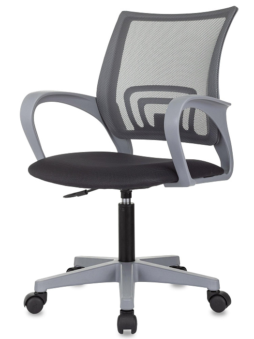 Кресло Domfy CH X-ROOM сетка/ткань/пластик (Dark Grey)  купить в интернет-магазине icover