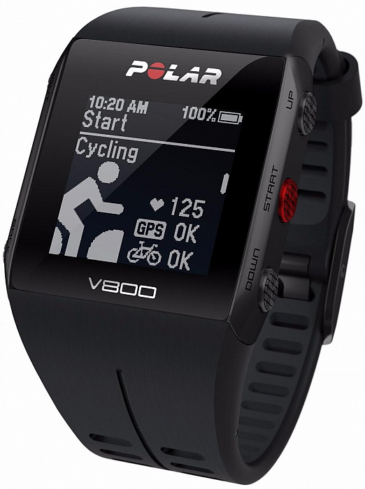 Спортивные GPS-часы Polar V800 HR 90060770 (Black) купить в интернет-магазине icover