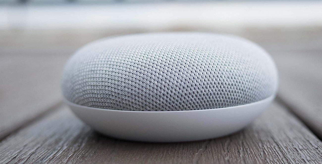 Умная колонка Google Home Mini (Grey) купить в интернет-магазине icover
